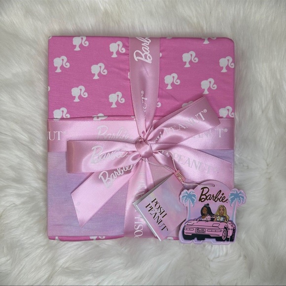 Posh Peanut Posh Barbie Pastel Ombre Patoo blanket new nwt baby girl toddler - Picture 3 of 4
